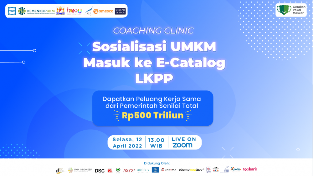 Webinar Coaching Clinic Sosialisasi UMKM  | TopKarir.com