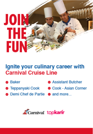 Ignite Your Culinary Career with Carnival Cruise L