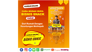 Kursus Online Bisnis Snack