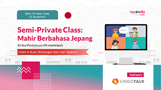 Semi-Private Class: Mahir Berbahasa Jepang