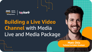 Building a live video channel with media live and media package